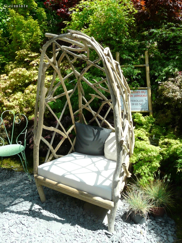 Fauteuil Ã  baldaquin
