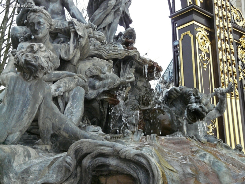Fontaine rocaille baroque