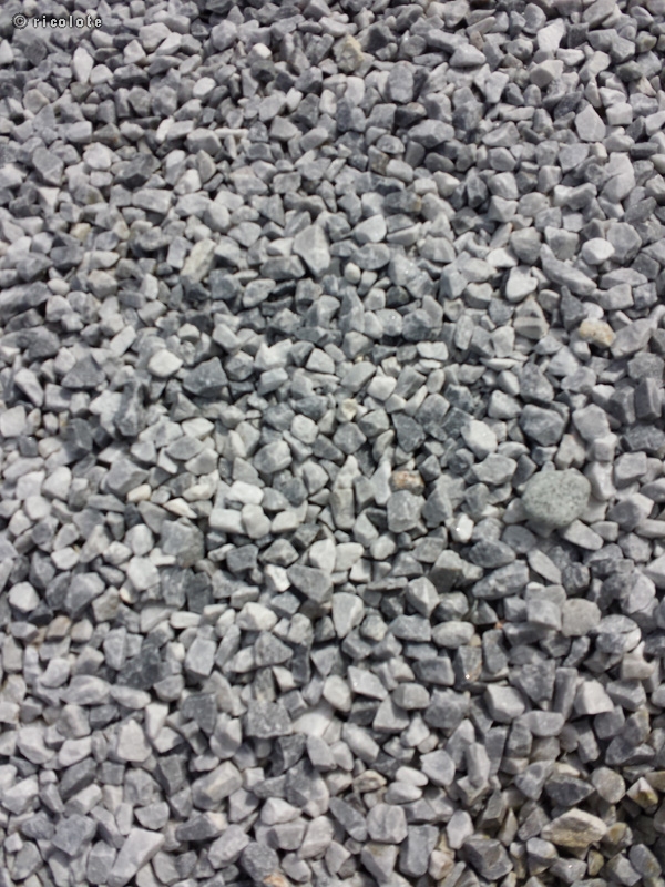 Gravier de granit gris
